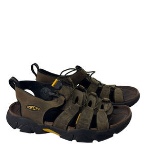 KEEN Men's Dark Brown Outdoor Waterproof Sandals